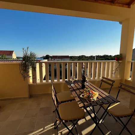 Apartment Pekasovi Seaview On A Beautiful Island Krapanj Sibenik