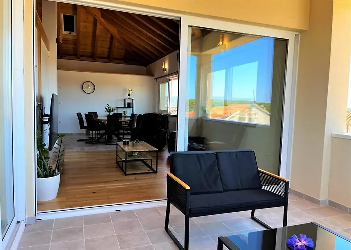 דירה Pekasovi Seaview On A Beautiful Island Krapanj